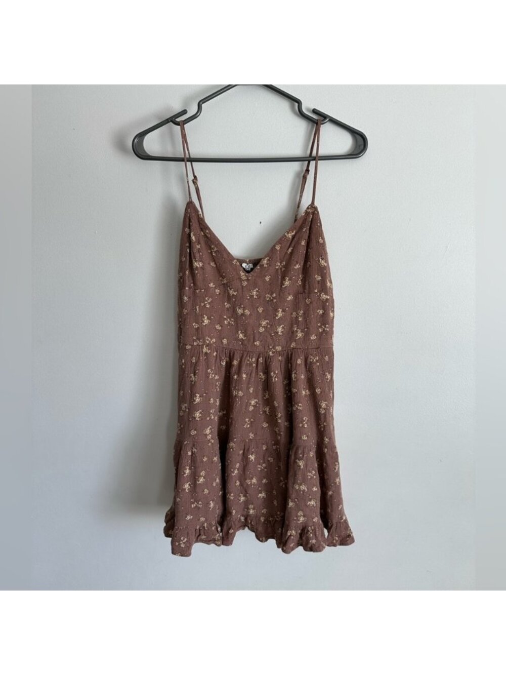 Garage Flowy Mini Dress